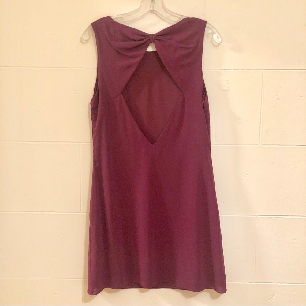 NWOT Alice + Olivia Plum Dress - Picture 2 of 4